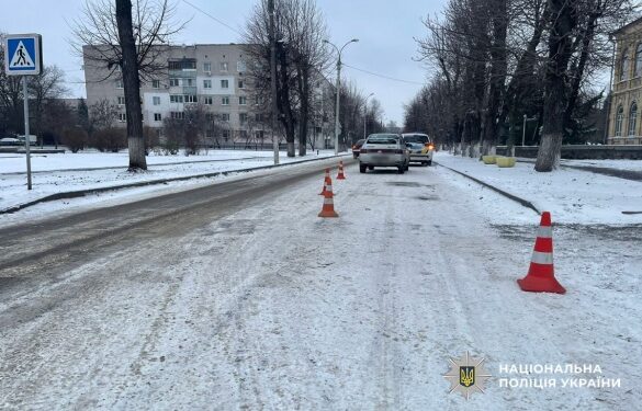 У Золотоноші пенсіонер збив легковиком дівчину, яка переходила дорогу