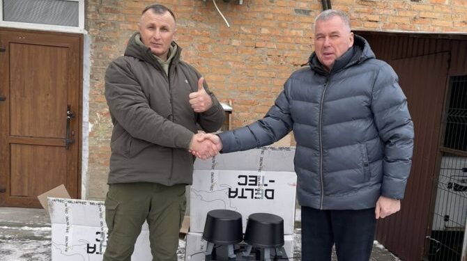 Від Тальнівської громади на фронт вирушив РЕБ — Новости Черкасс