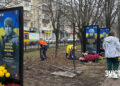 Відновлення стел на Алеї героїв у Полтаві після ДТП – ПОЛТАВА СЬОГОДНІ