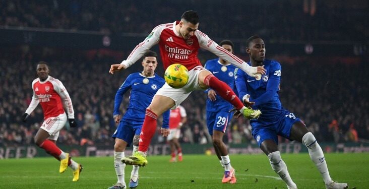 «Арсенал» выбил «Челси» из Кубка лиги