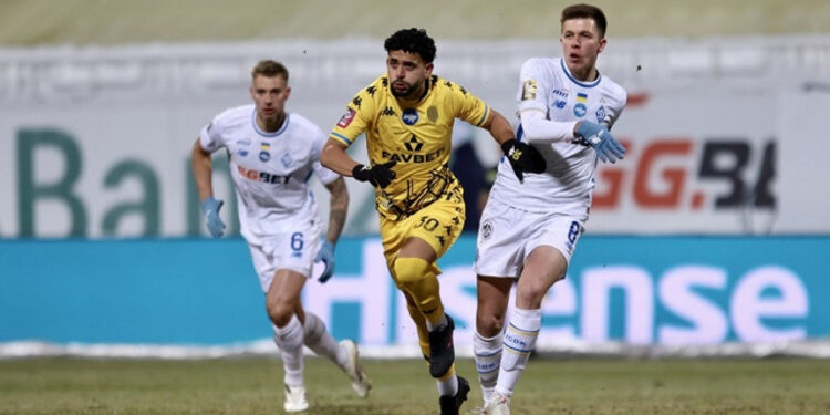 Футболісти «Динамо» дозволили супернику завдати лише два удари по своїх воротах