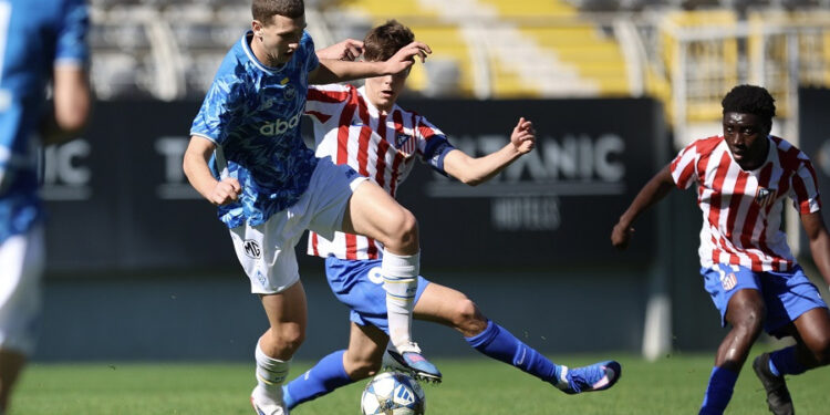 Футболісти «Динамо» U-19 завершили виступи в Юнацькій Лізі УЄФА матчем з «Атлетіко»