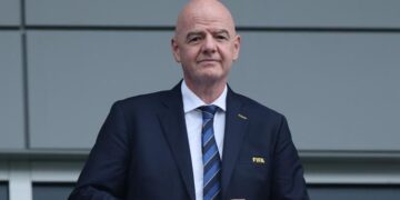 Инфантино попал в базу «Миротворца» после скандального заявления в поддержку РФ