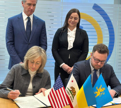 Львівщина підписала довгоочікуваний меморандум із Каліфорнією