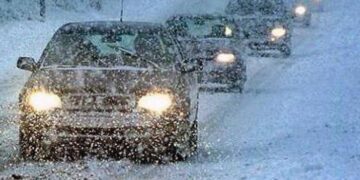 На Черкащині оголосили жовтий рівень небезпеки через хуртовину