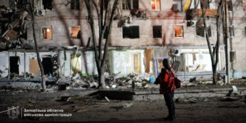 Окупанти 3 лютого атакували Запоріжжя дроном – внаслідок удару знищили освітній простір для малечі з Енергодара | Новости Запорожья