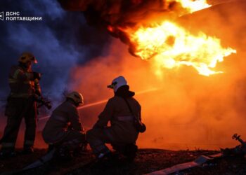 Пожежу після удару дрону ліквідували на Полтавщині – ПОЛТАВА СЬОГОДНІ