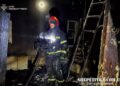 У Полонному під час пожежі в житловому будинку травмувався чоловік —Хмельнитчина