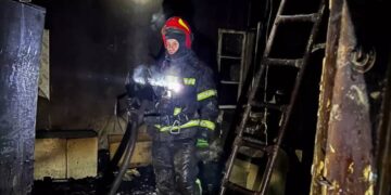 У Полонному під час пожежі в житловому будинку травмувався чоловік —Хмельнитчина