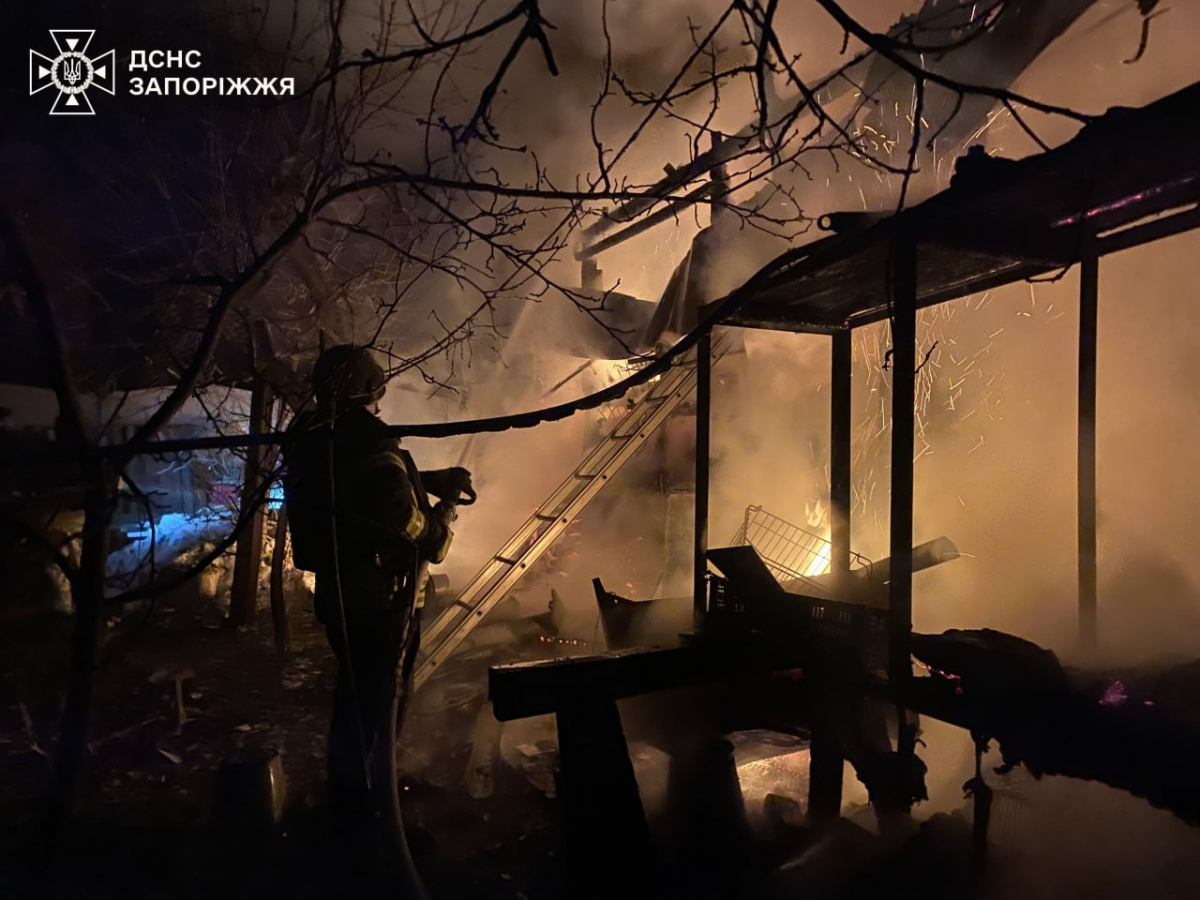 Винесли з диму та полум'я: у Запоріжжі врятували людину під час пожежі (фото, відео)