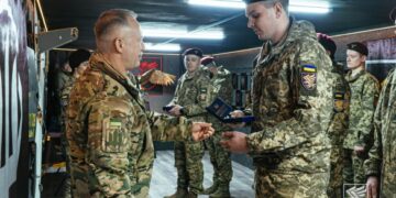 Десантник із Черкащини отримав “Срібний хрест” від Головнокомандувача ЗСУ