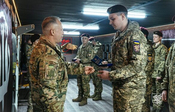 Десантник із Черкащини отримав “Срібний хрест” від Головнокомандувача ЗСУ