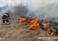 «Гаряча» субота: шепетівські рятувальники ліквідували займання сухої рослинності —Хмельнитчина