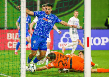 Матвій Пономаренко став автором 1000-го гола «Динамо» в УПЛ на виїзді