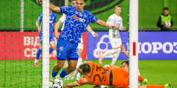 Матвій Пономаренко став автором 1000-го гола «Динамо» в УПЛ на виїзді