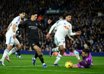 Минимальная победа «Манчестер Сити» над «Лидсом» в 28-м туре АПЛ