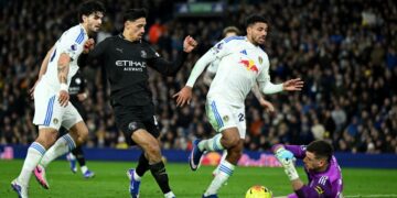 Минимальная победа «Манчестер Сити» над «Лидсом» в 28-м туре АПЛ