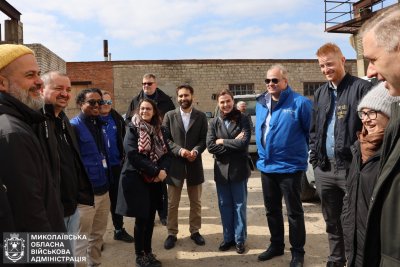 На Миколаївщині представники країн-донорів МОМ ознайомилися з проєктами енергостійкості » Миколаївський Оглядач