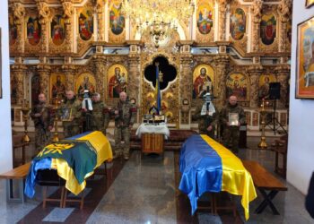 Прощання у Полтаві: двоє воїнів повернулись на щиті