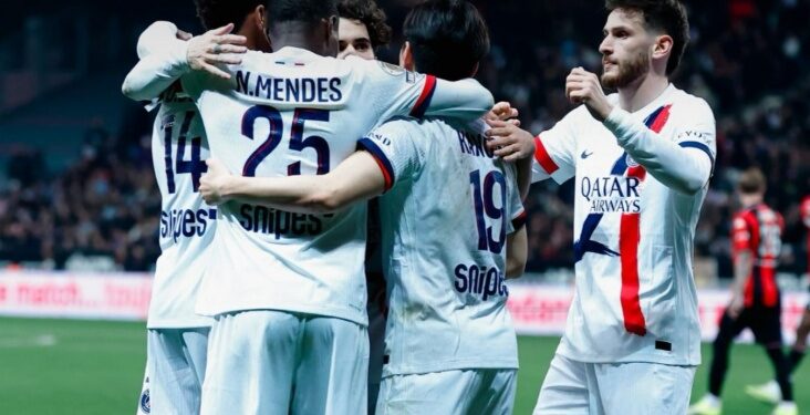 «ПСЖ» с результатом 4:0 избил «Ниццу» в гостевом матче