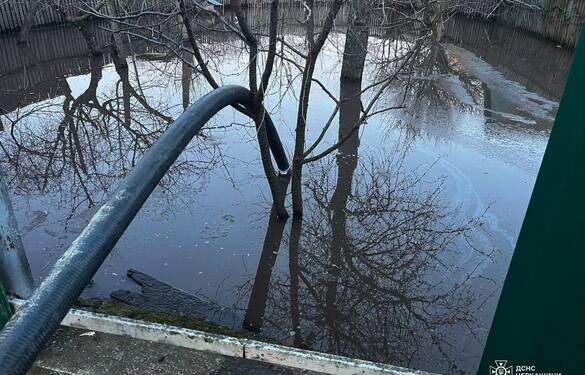 Вода пішла у двори й погреби: на Черкащині масово борються з підтопленнями