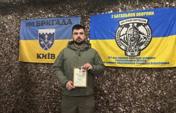 Воїн із Черкащини отримав високу відзнаку Головнокомандувача ЗСУ