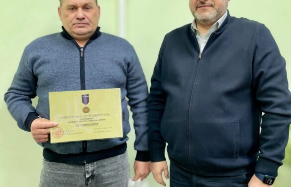Захисник із Золотоніщини отримав відзнаку Міноборони