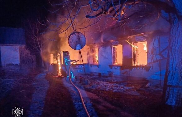 Коротке замикання спричинило пожежу: на Уманщині є постраждалий