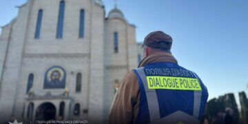 На Черкащині правоохоронці посилять заходи безпеки біля храмів на Великдень