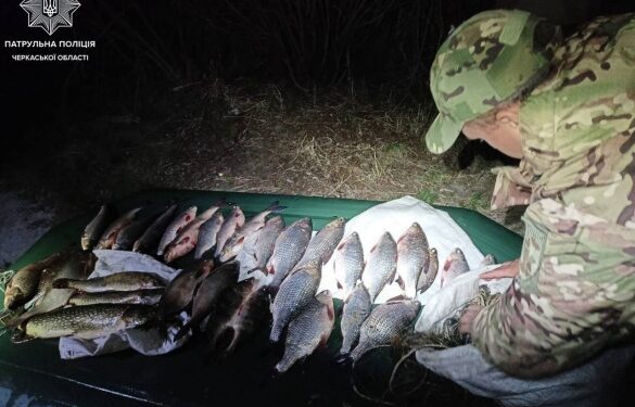 На Черкащині викрили браконьєрів зі збитками понад 90 тисяч гривень