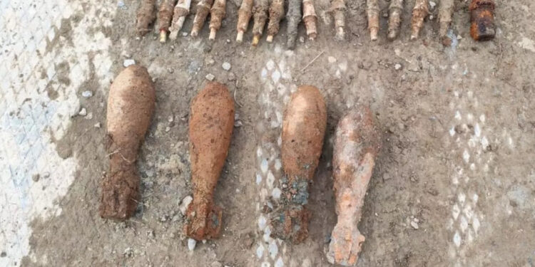 На Івано-Франківщині піротехніки знешкодили 20 боєприпасів часів Другої світової війни (ФОТО)