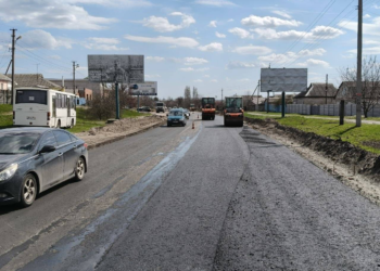 На трасі біля Кременчука оновили півтора кілометра покриття