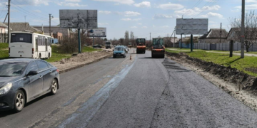 На трасі біля Кременчука оновили півтора кілометра покриття