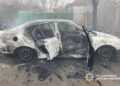 На Звенигородщині чоловік облив бензином будинок та авто колишньої дружини і підпалив їх