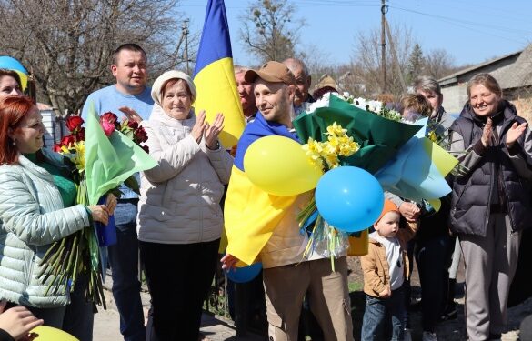 Після двох років у полоні на Черкащину повернувся захисник
