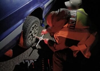 Поблизу Умані патрульні допомогли водієві в біді