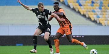 «Шахтар» забив перший м’яч у ворота «Полісся» в УПЛ і одноосібно очолив турнірну таблицю