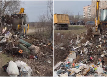 У Хортицькому районі Запоріжжя вивезли 22 тонни сміття – стихійне звалище утворилося у ямі | Новости Запорожья