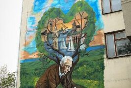 У Миколаєві створили мурал на честь озеленювача Вадима Сердцева » Миколаївський Оглядач
