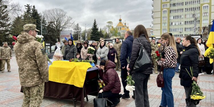 У Рівному попрощалися із Захисником України Миколою Приймаком