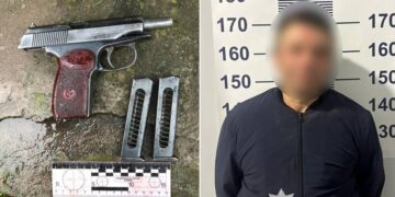 У Славуті поліцейські затримали озброєного чоловіка —Хмельнитчина