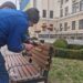 У Запоріжжі встановили пам’ятні таблички в межах акції Поміж нас на честь загиблих і зниклих захисників | Новости Запорожья
