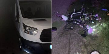 Водій збив велосипедистку та втік: поліція розшукала за допомогою камер відеоспостереження —Хмельнитчина