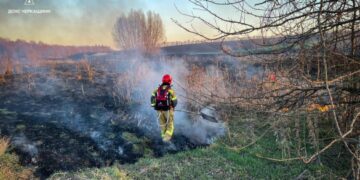 За два дні на Черкащині вигоріли площі, як 40 футбольних полів