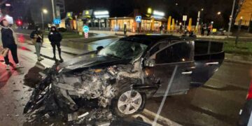 Зіткнення легковиків у Львові: постраждали пʼятеро людей