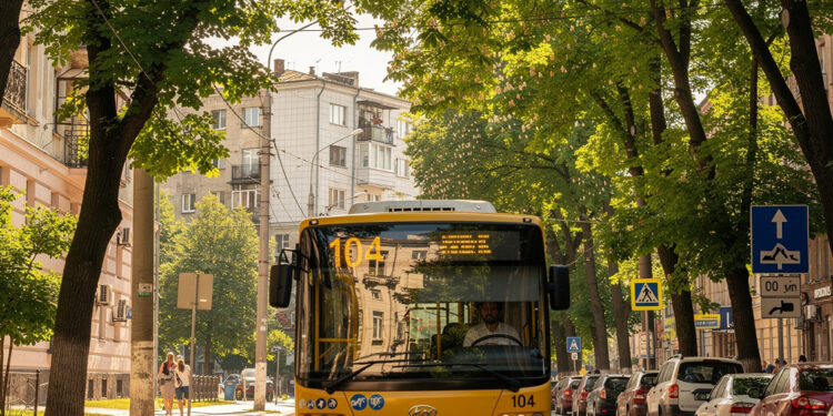 104 Автобус Київа – розклад, список зупинок, актуальний маршрут