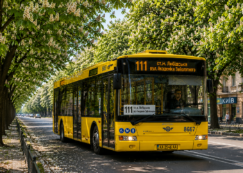 111 автобус Київа