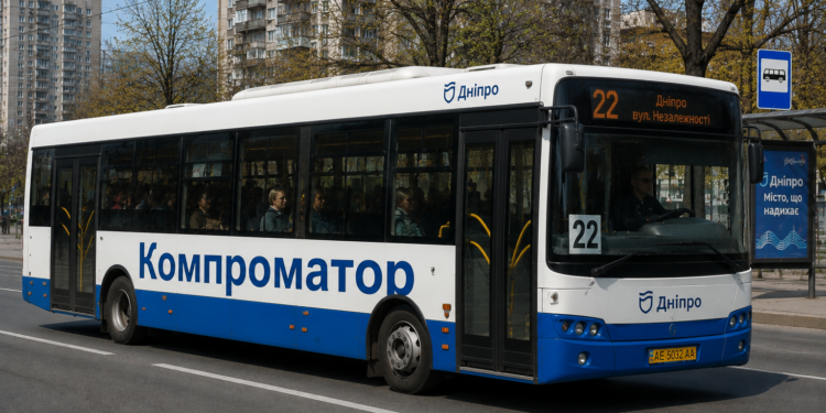 22 Автобус Дніпро