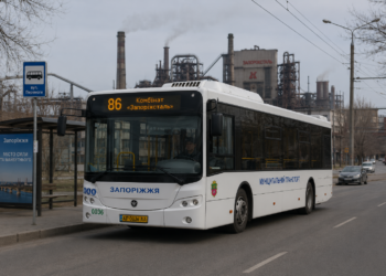 86 автобус Запоріжжя