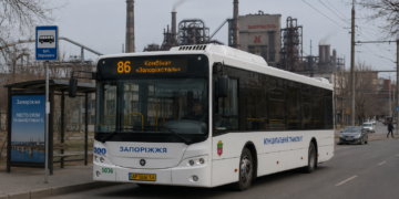 86 автобус Запоріжжя